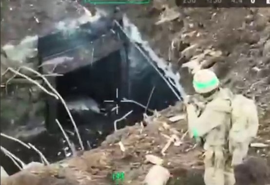 Розвідники "викурили" окупанта з укриття, яке він перетворив на підземну фортецю